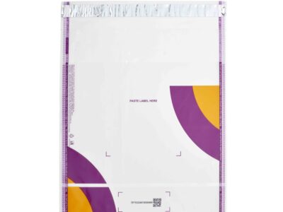 14x18 Meesho Printed Transparent Courier Poly Bag | No POD | 25 Pieces | 2 side barcode