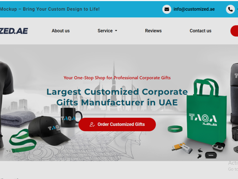 Customized AE - Personalized Gifting and Branding Agency