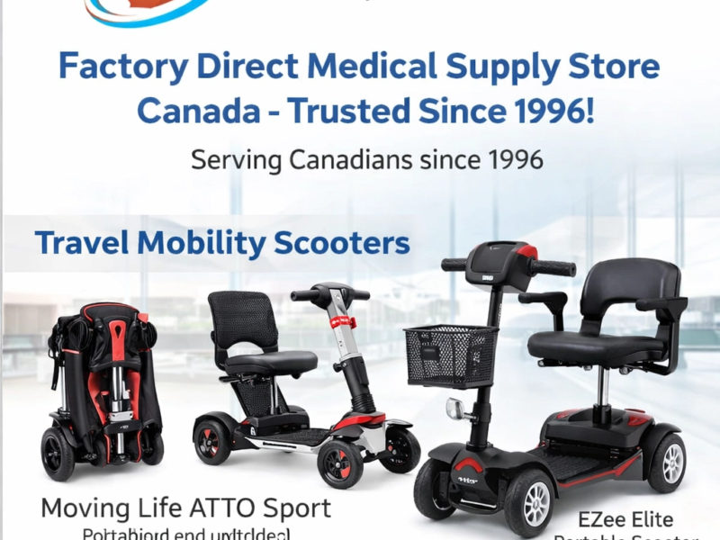 Buy Foldable Mobility Scooters | Factory Direct Medical