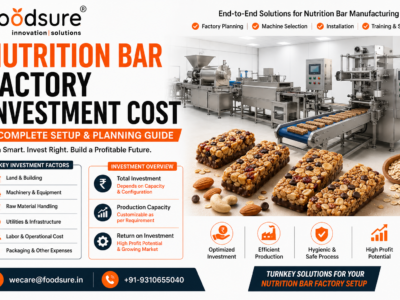 Nutrition Bar Production Line Cost | Complete Factory Setup Solutions
